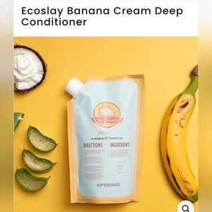 Banana Cream Deep Conditioner - Blue and Cream